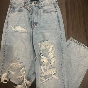 Aeropostale ripped jeans